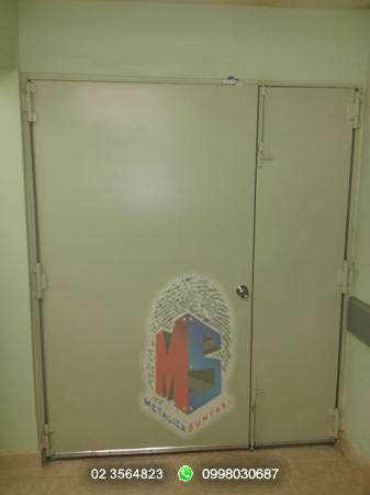 Catalogo puertas: Puertas Semi blindadas:  >PUERTA PLOMADA 2 HOJAS