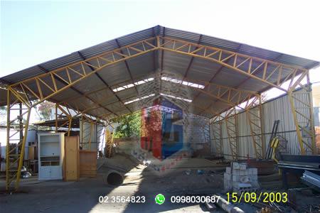 ESTRUCTURAS METALICAS: Estructuras Metalicas a Gran Escala:  >NAVE INDUSTRIAL SUNTAXI