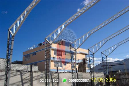 ESTRUCTURAS METALICAS: Estructuras Metalicas a Gran Escala:  >GALPON INDUSTRIAL