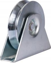 RUEDA GALVANIZADA CON BASE