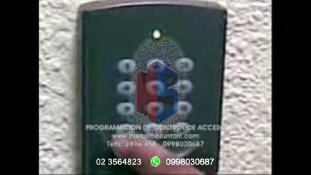 VIDEOS:  >PROGRAMACION DE CONTROL DE ACCESO