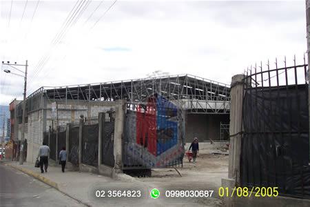 ESTRUCTURAS METALICAS: Estructuras Metalicas a Gran Escala:  >GALPON NAVE SUPER MERCADO