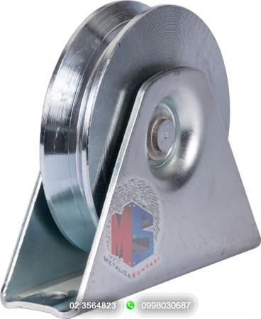 ACCESORIOS:  >RUEDA GALVANIZADA CON BASE