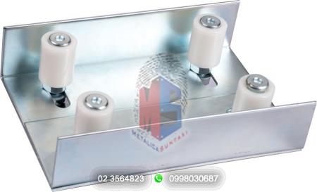 ACCESORIOS:  >GUIA PUERTAS GALVANIZADOS